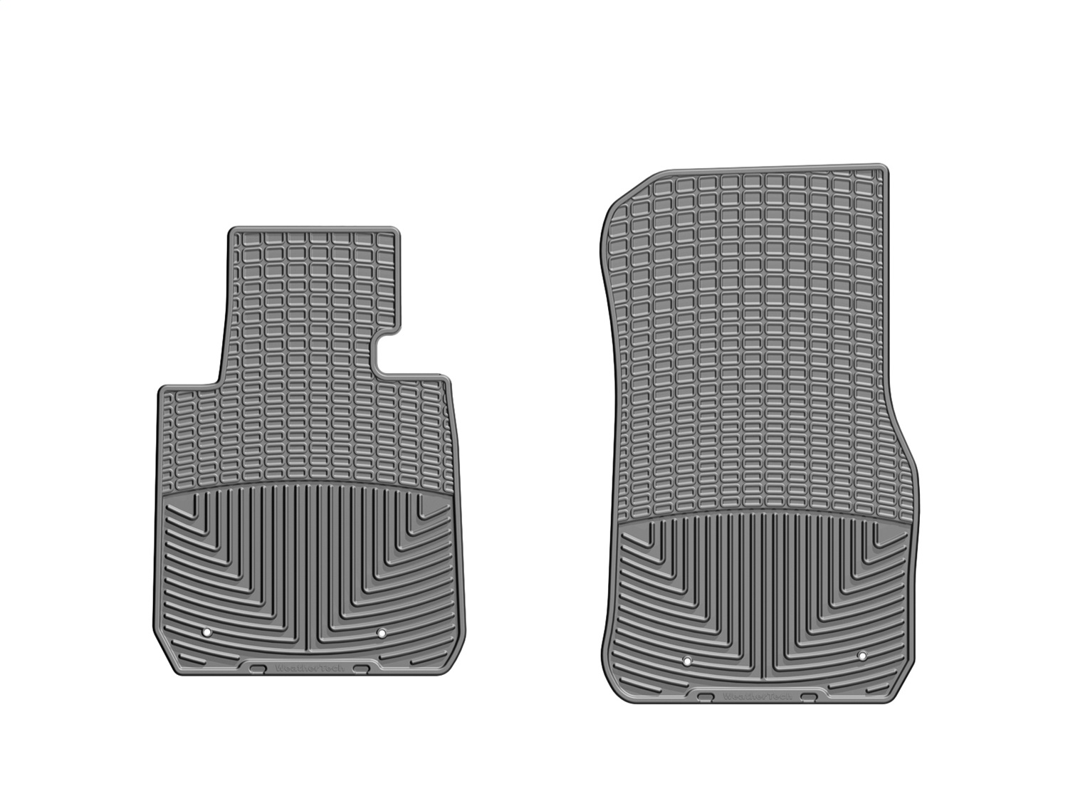 WeatherTech All Weather Floor Mats; Gray; Front W267GR thumbnail 1