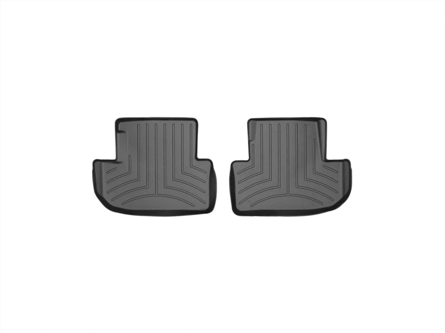 WeatherTech FloorLinerTM DigitalFit; Black; Rear 441183 thumbnail 1