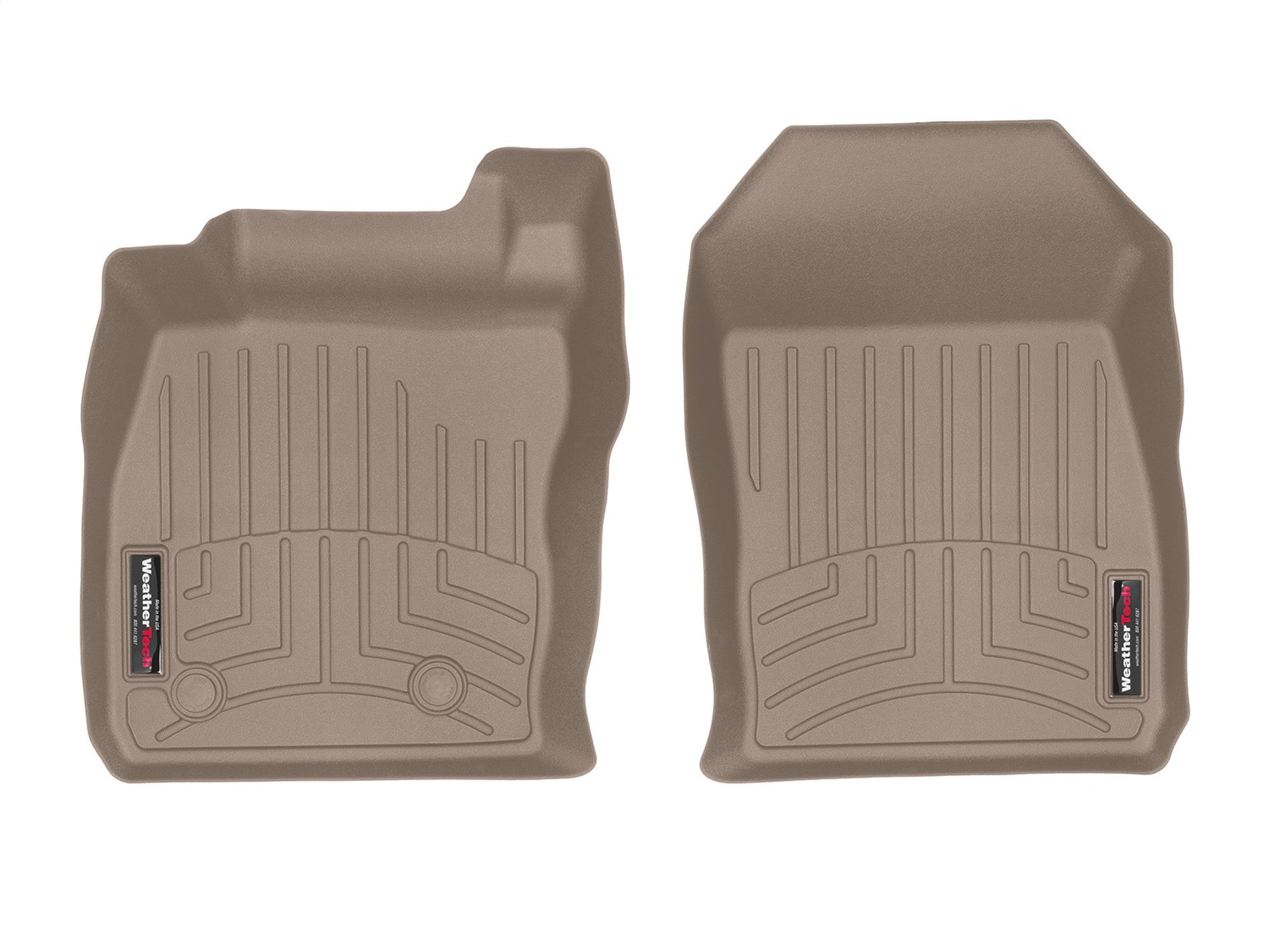 WeatherTech FloorLinerTM DigitalFit; Tan; Front 4516021 thumbnail 0