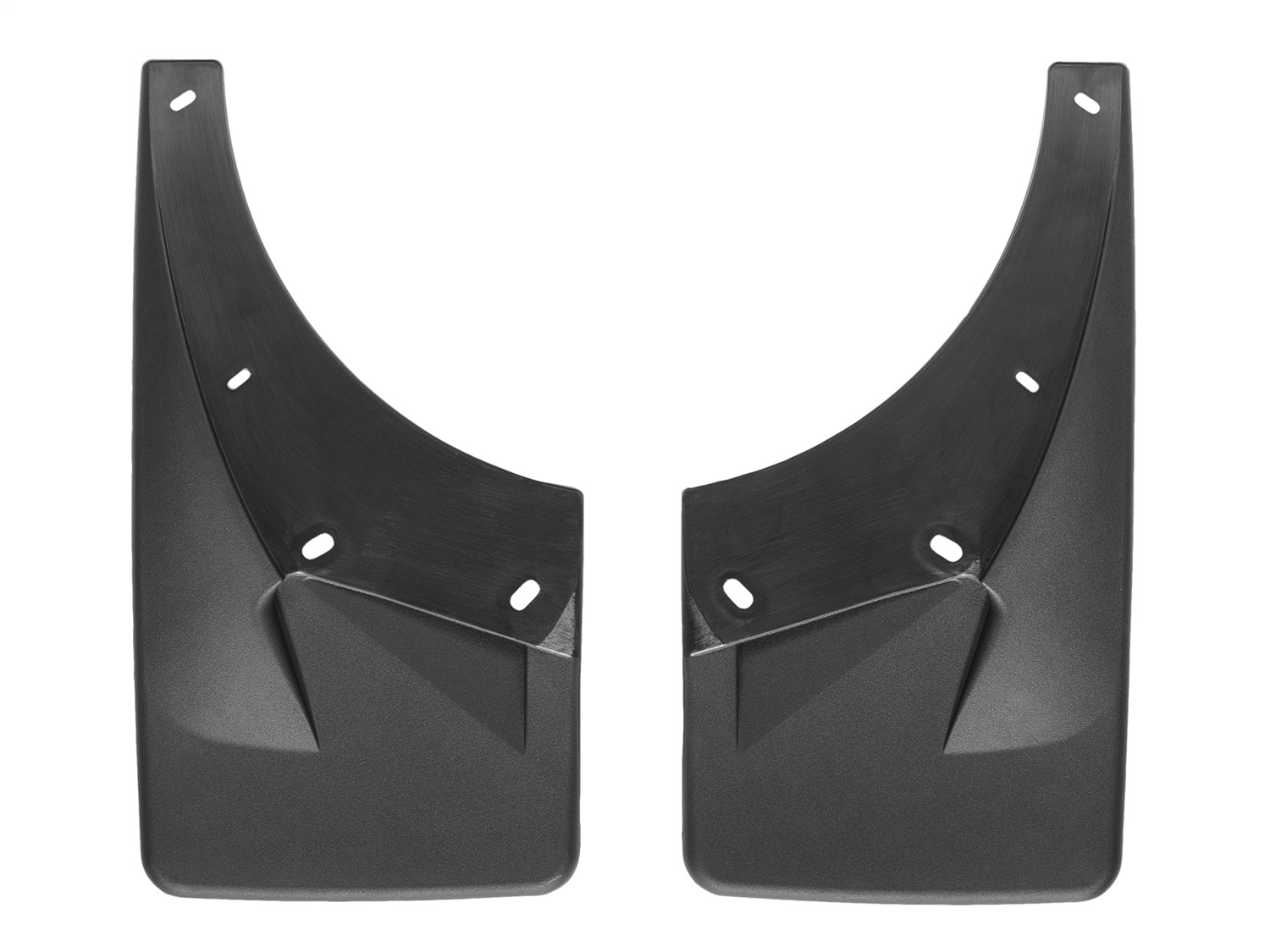 WeatherTech MudFlap No-Drill DigitalFit; Black 110008 thumbnail 1