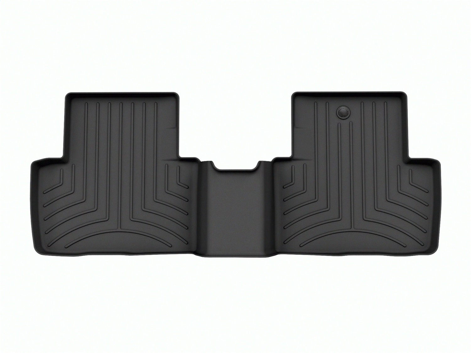WeatherTech FloorLinerTM DigitalFit; Black; Rear 449432 thumbnail 0