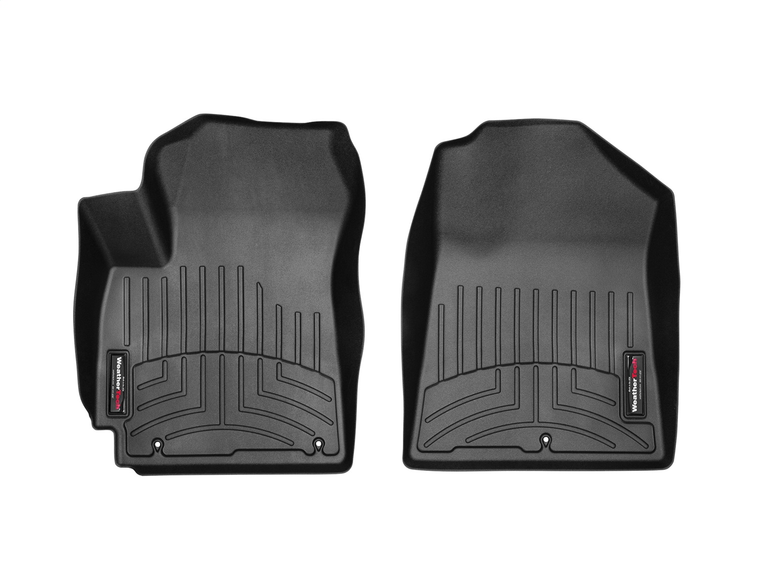 WeatherTech FloorLinerTM DigitalFit; Black; Front 4415231 thumbnail 0