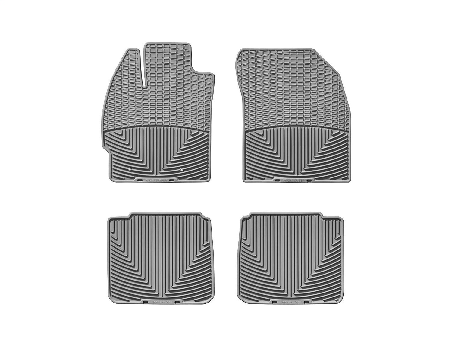 WeatherTech All Weather Floor Mats; Gray; Front and Rear WTCG151085 thumbnail 0