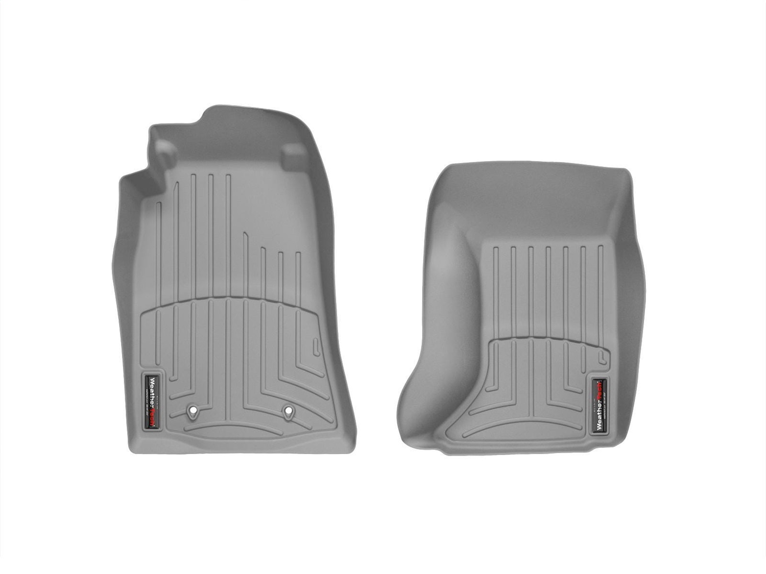 WeatherTech FloorLinerTM DigitalFit; Gray; Front 462621 thumbnail 1