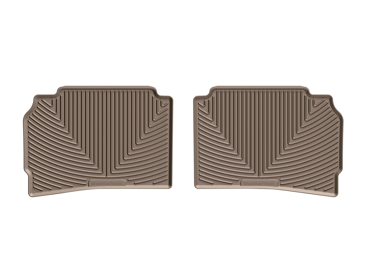 WeatherTech All Weather Floor Mats; Tan; Rear W398TN thumbnail 1