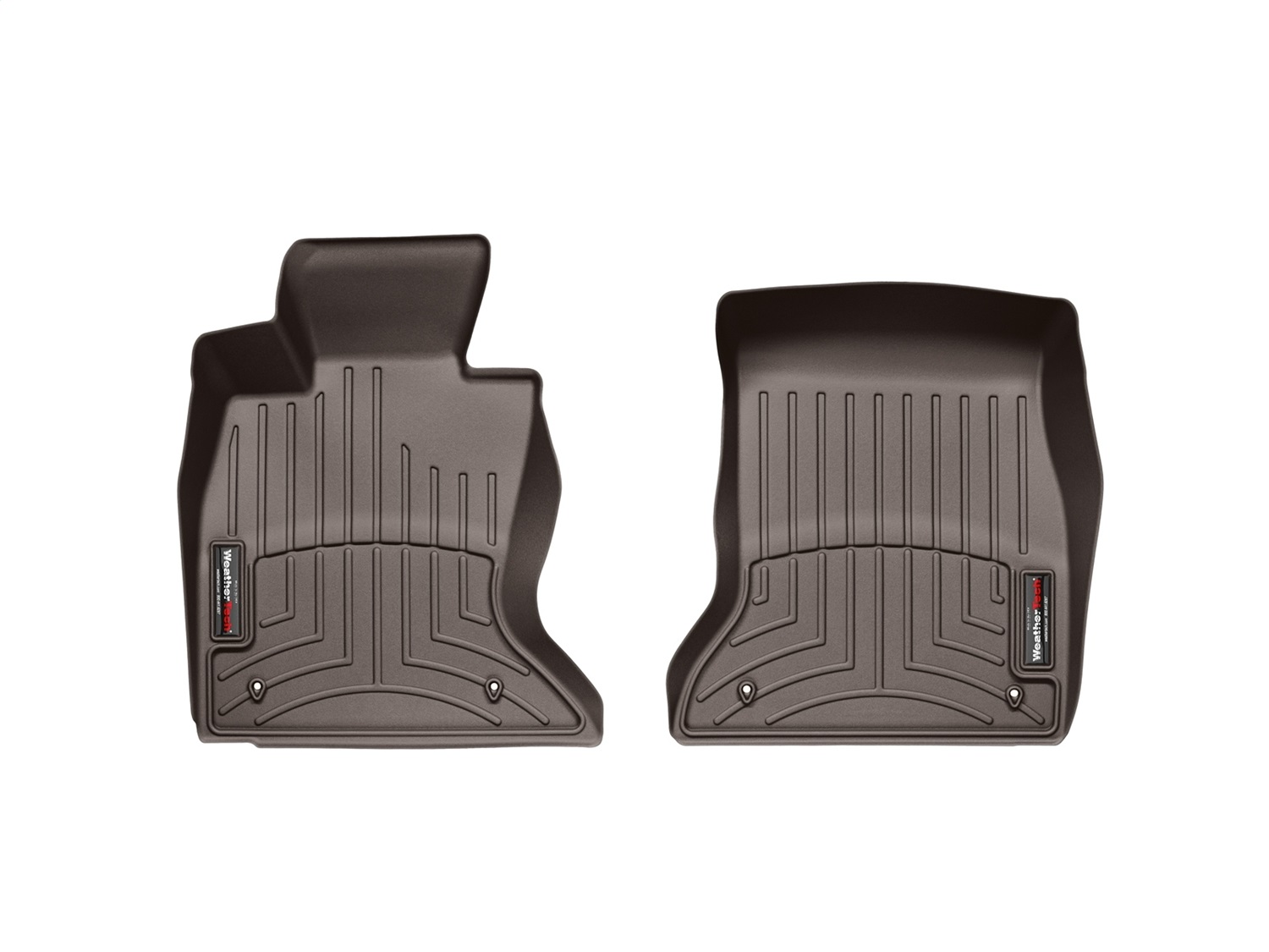 WeatherTech FloorLinerTM DigitalFit; Cocoa; Front 473301 thumbnail 1
