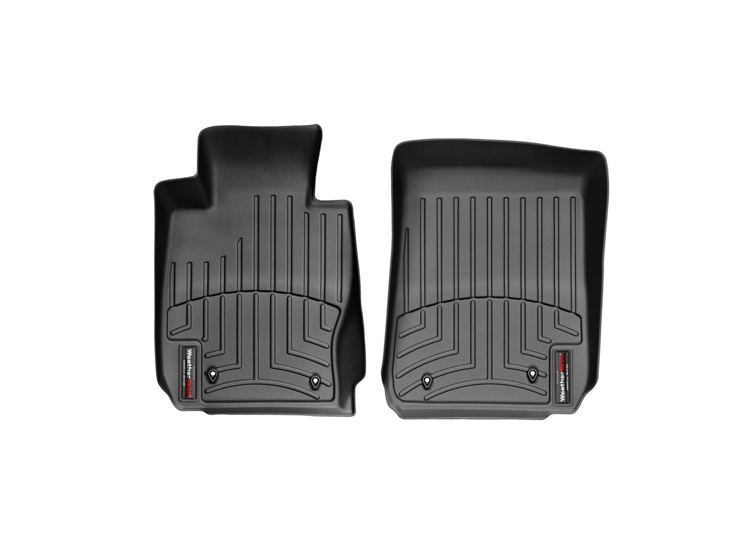WeatherTech FloorLinerTM DigitalFit; Black; Front 441461 thumbnail 1
