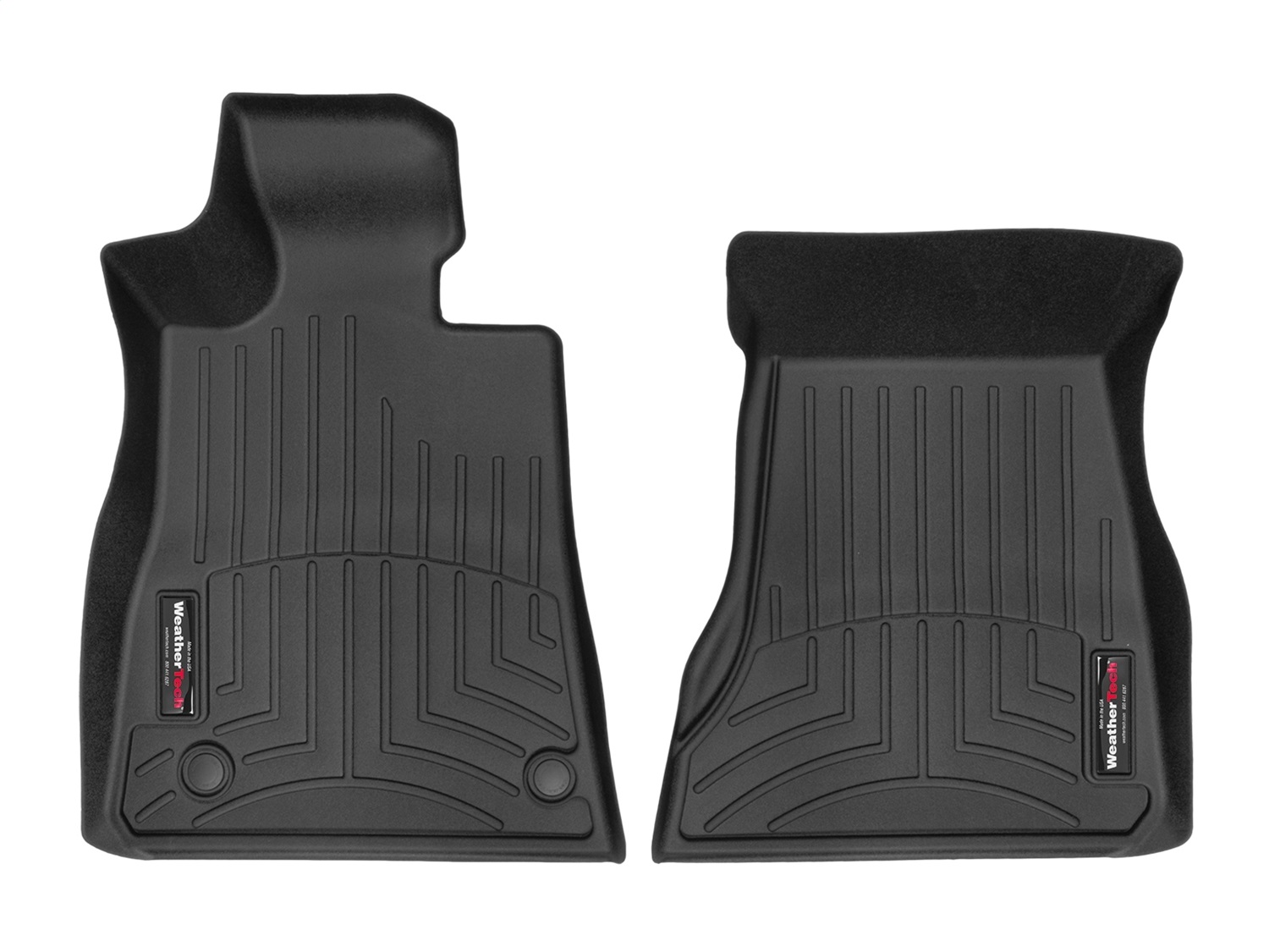 WeatherTech FloorLinerTM DigitalFit; Black; Front 448361 thumbnail 0