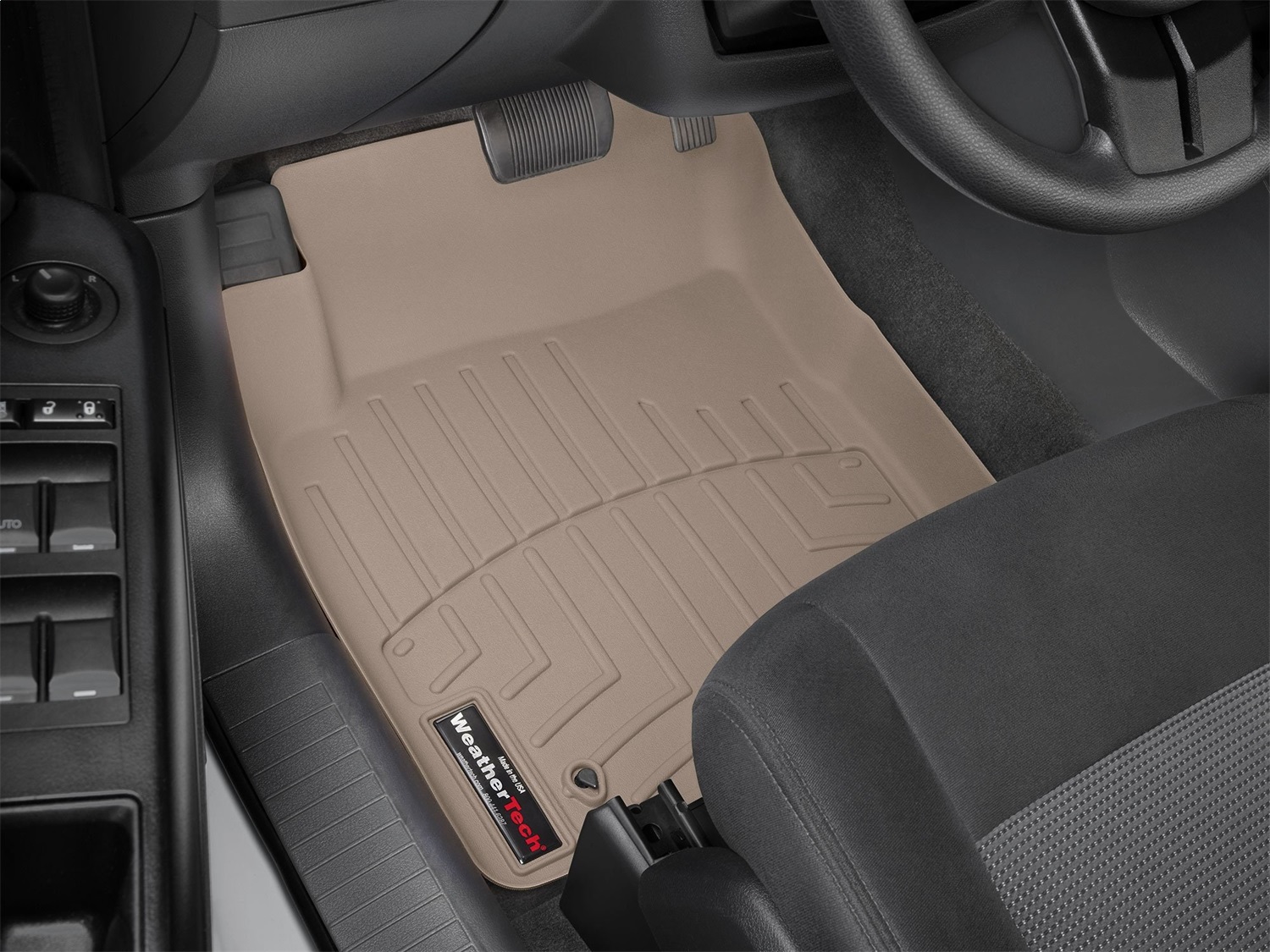 WeatherTech FloorLinerTM DigitalFit; Tan; Front 4510641 thumbnail 0