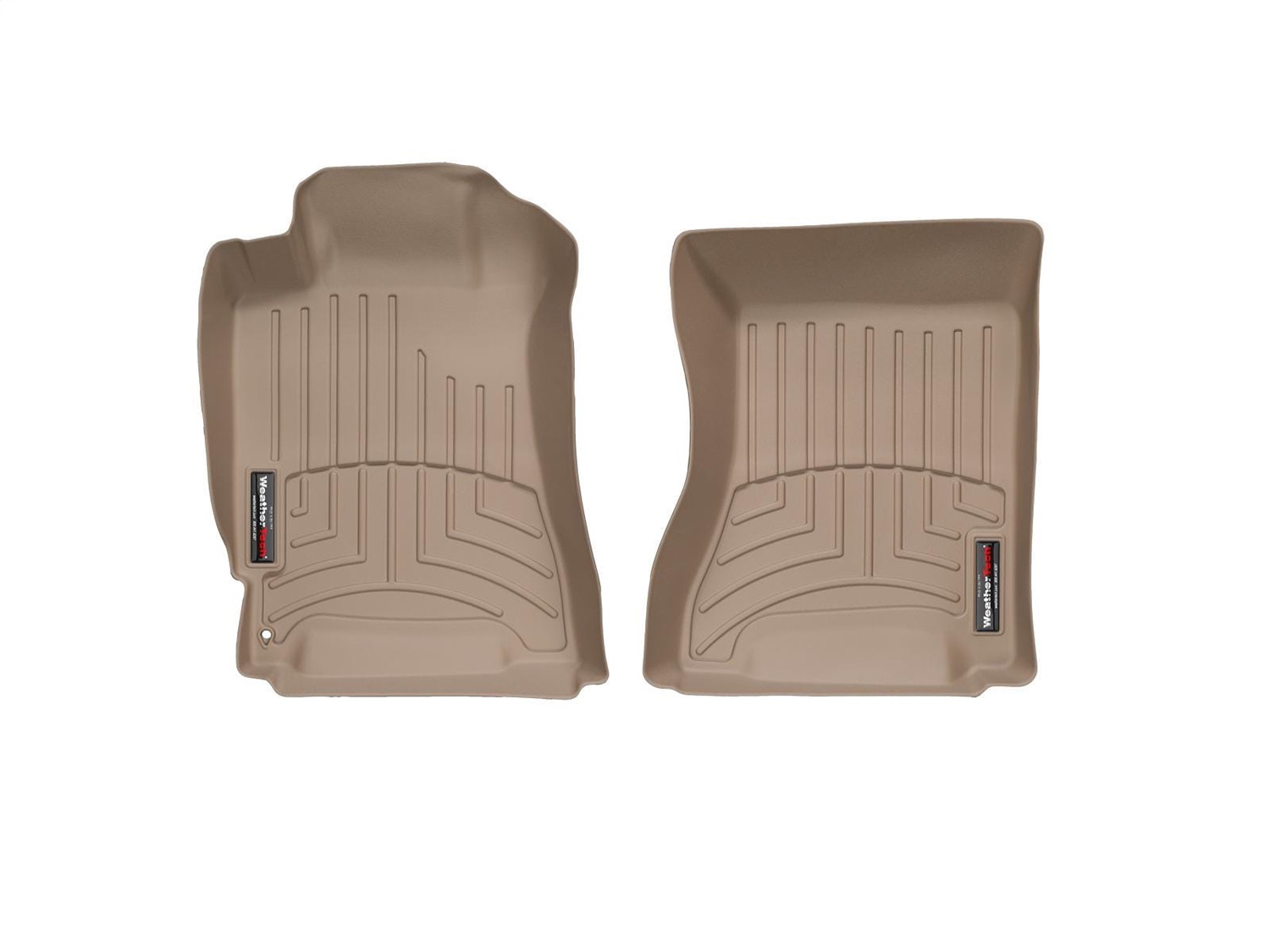 WeatherTech FloorLinerTM DigitalFit; Tan; Front 451281 thumbnail 0
