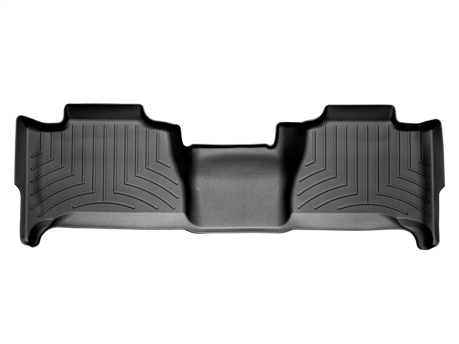 WeatherTech FloorLinerTM DigitalFit; Black; Rear 440666 thumbnail 0