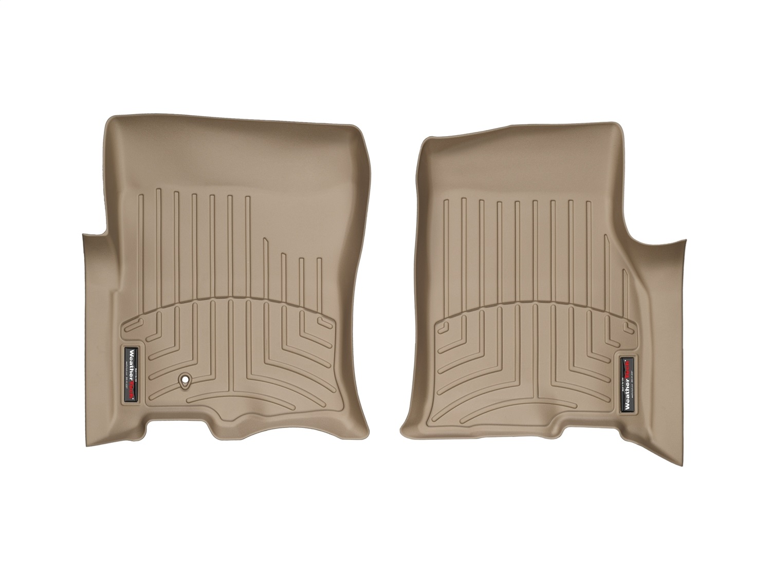 WeatherTech FloorLinerTM DigitalFit; Tan; Front 451071 thumbnail 1