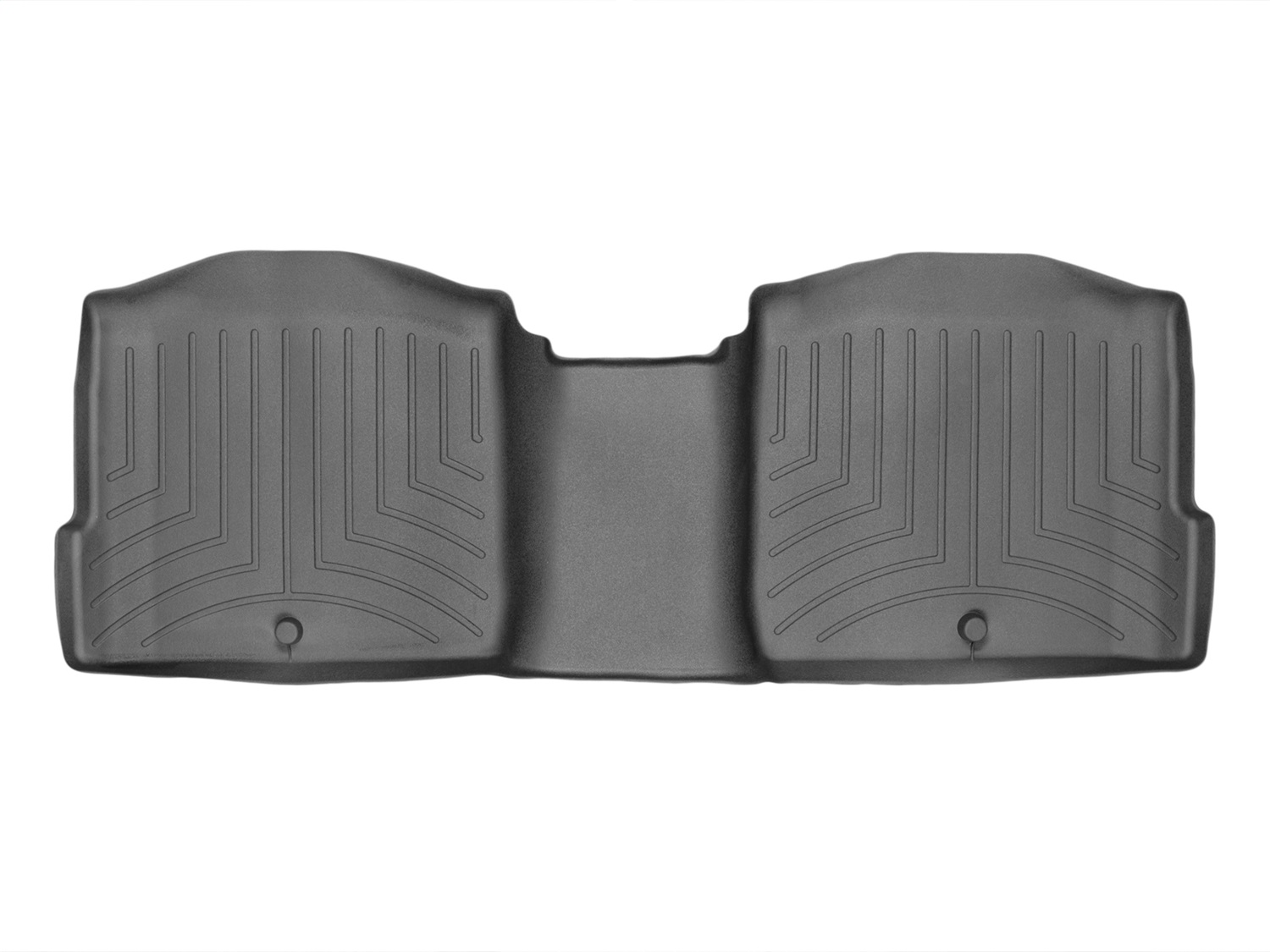 WeatherTech FloorLinerTM DigitalFit; Black; Rear 444893 thumbnail 0