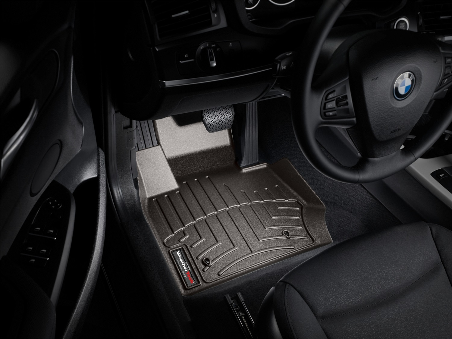WeatherTech FloorLinerTM DigitalFit; Cocoa; Front 473311 thumbnail 1