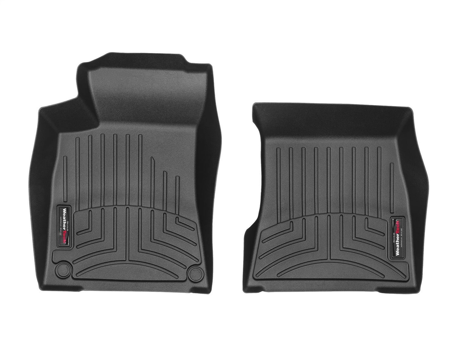WeatherTech FloorLinerTM DigitalFit; Black; Front 4414611 thumbnail 0