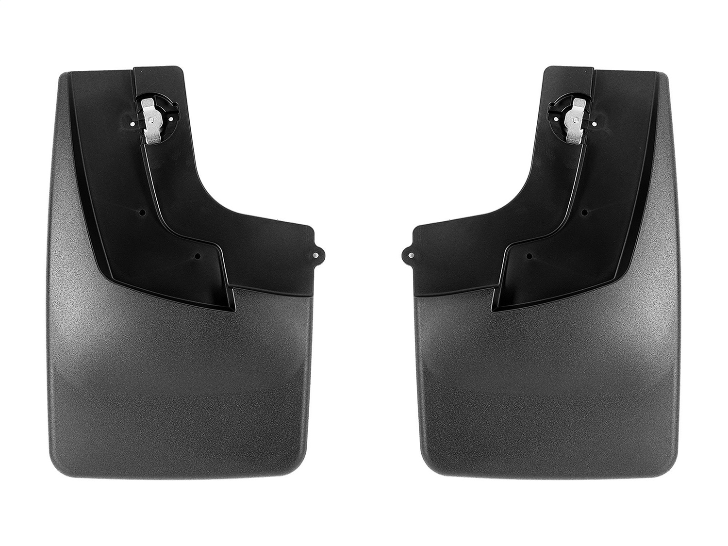 WeatherTech MudFlap No-Drill DigitalFit; Black 120171 thumbnail 0