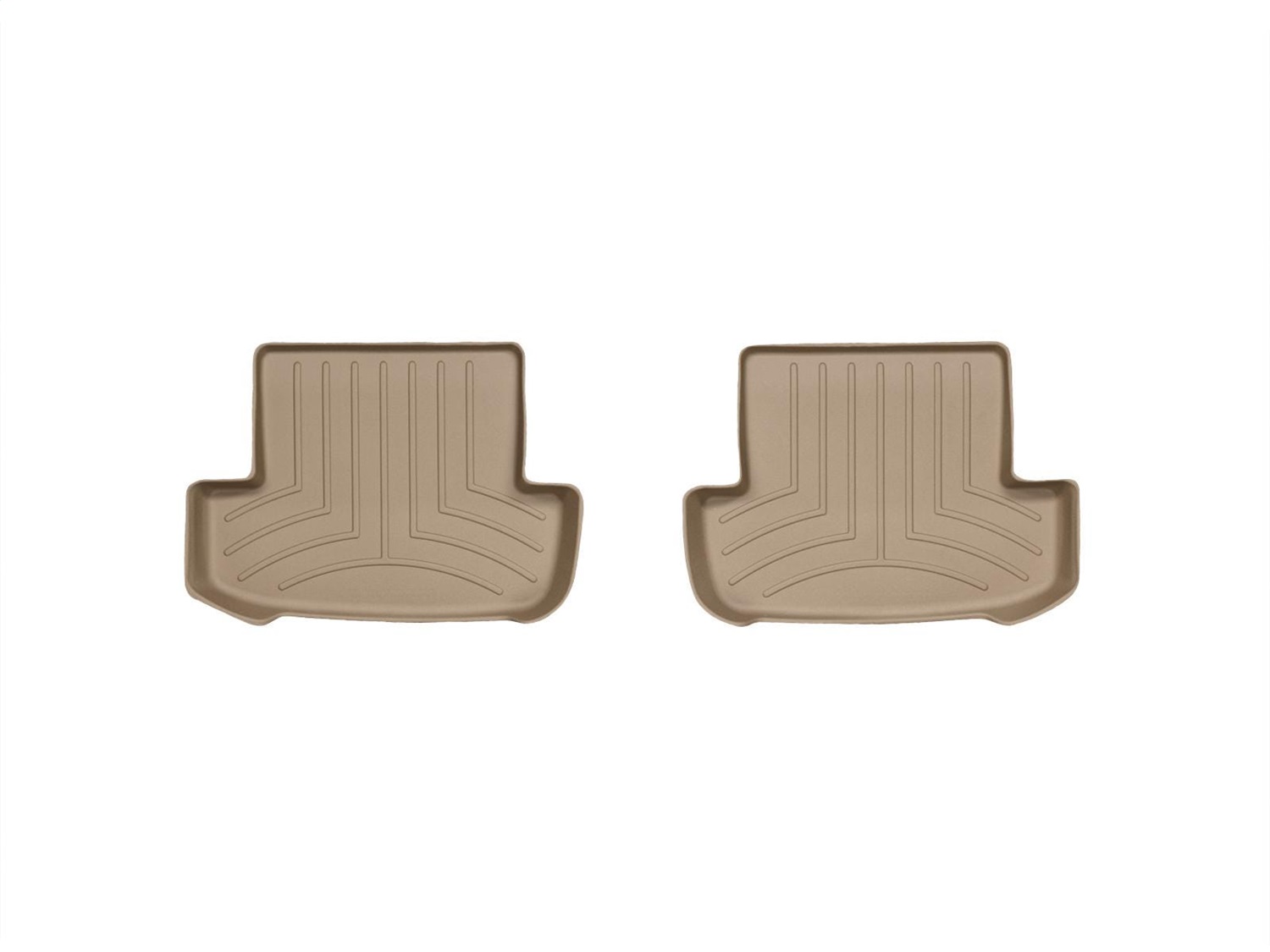 WeatherTech FloorLinerTM DigitalFit; Tan; Rear 451613 thumbnail 0