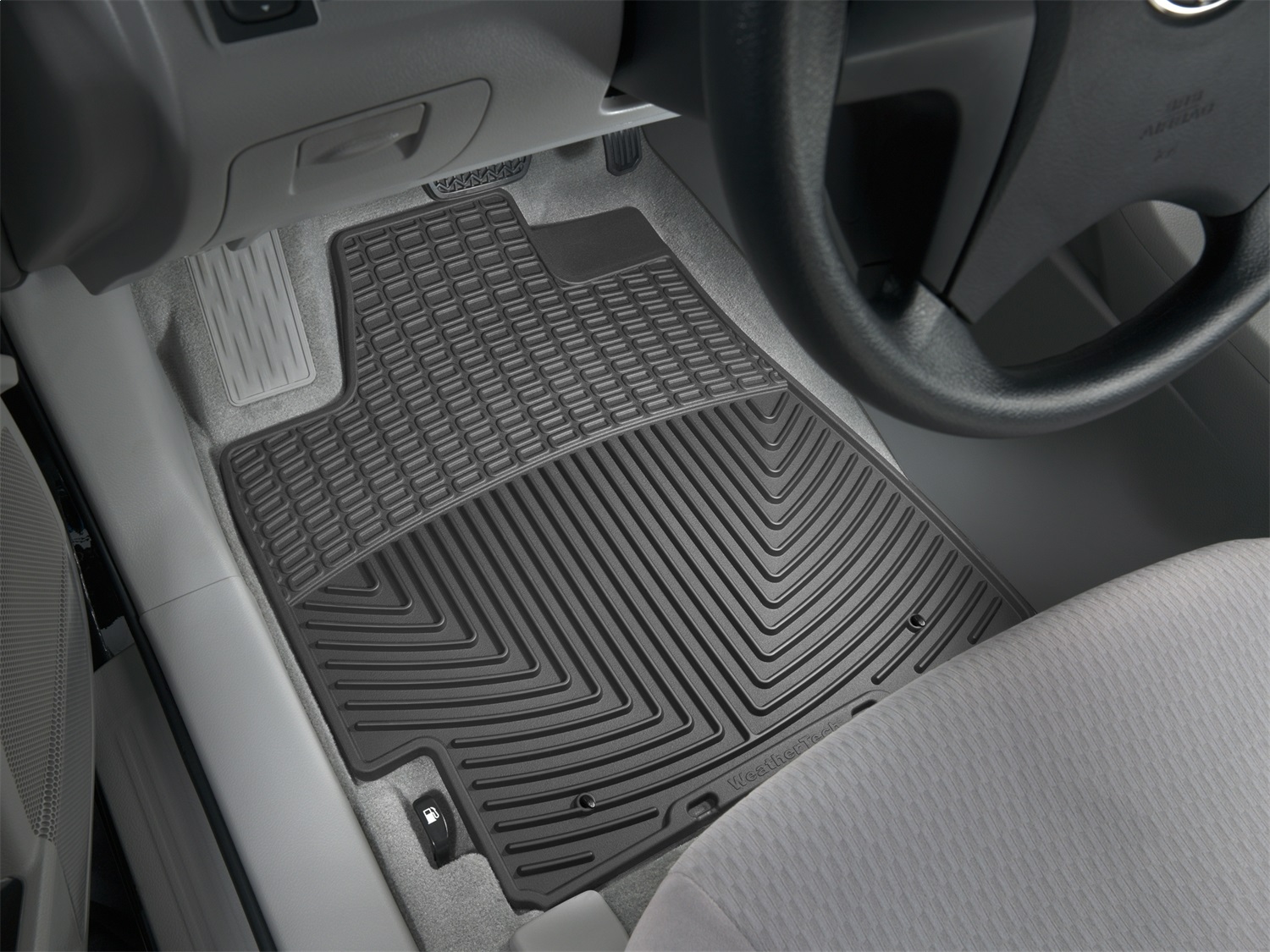 WeatherTech All Weather Floor Mats; Black; Front W86 thumbnail 0