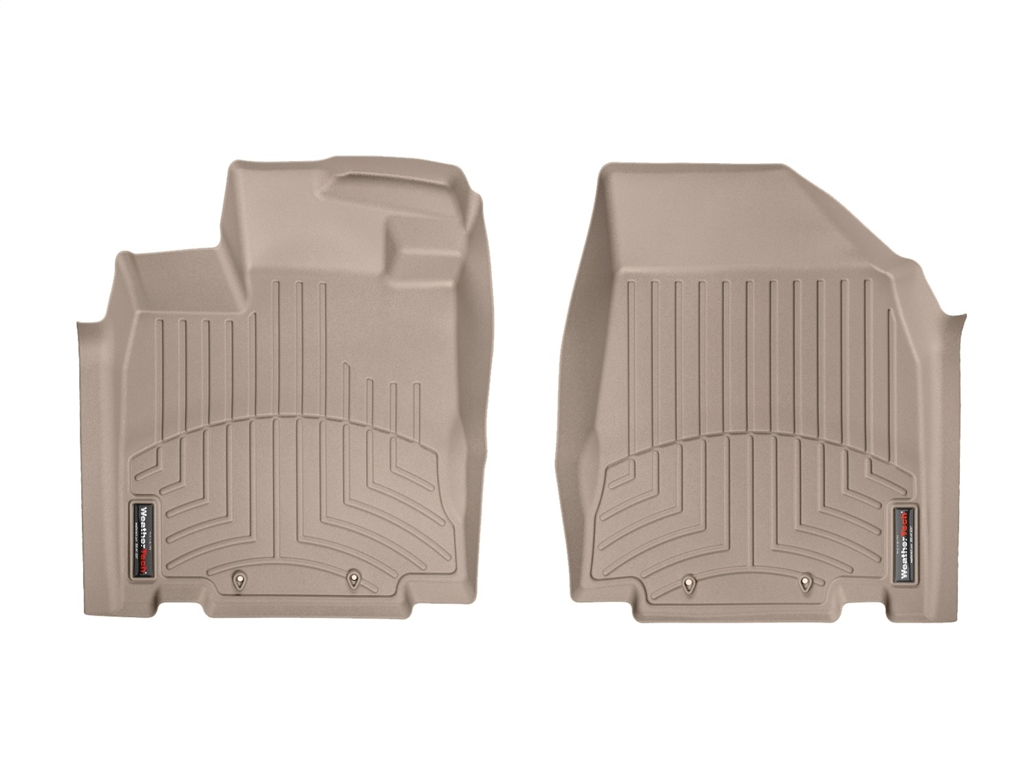 WeatherTech FloorLinerTM DigitalFit; Tan; Front 454451 thumbnail 0
