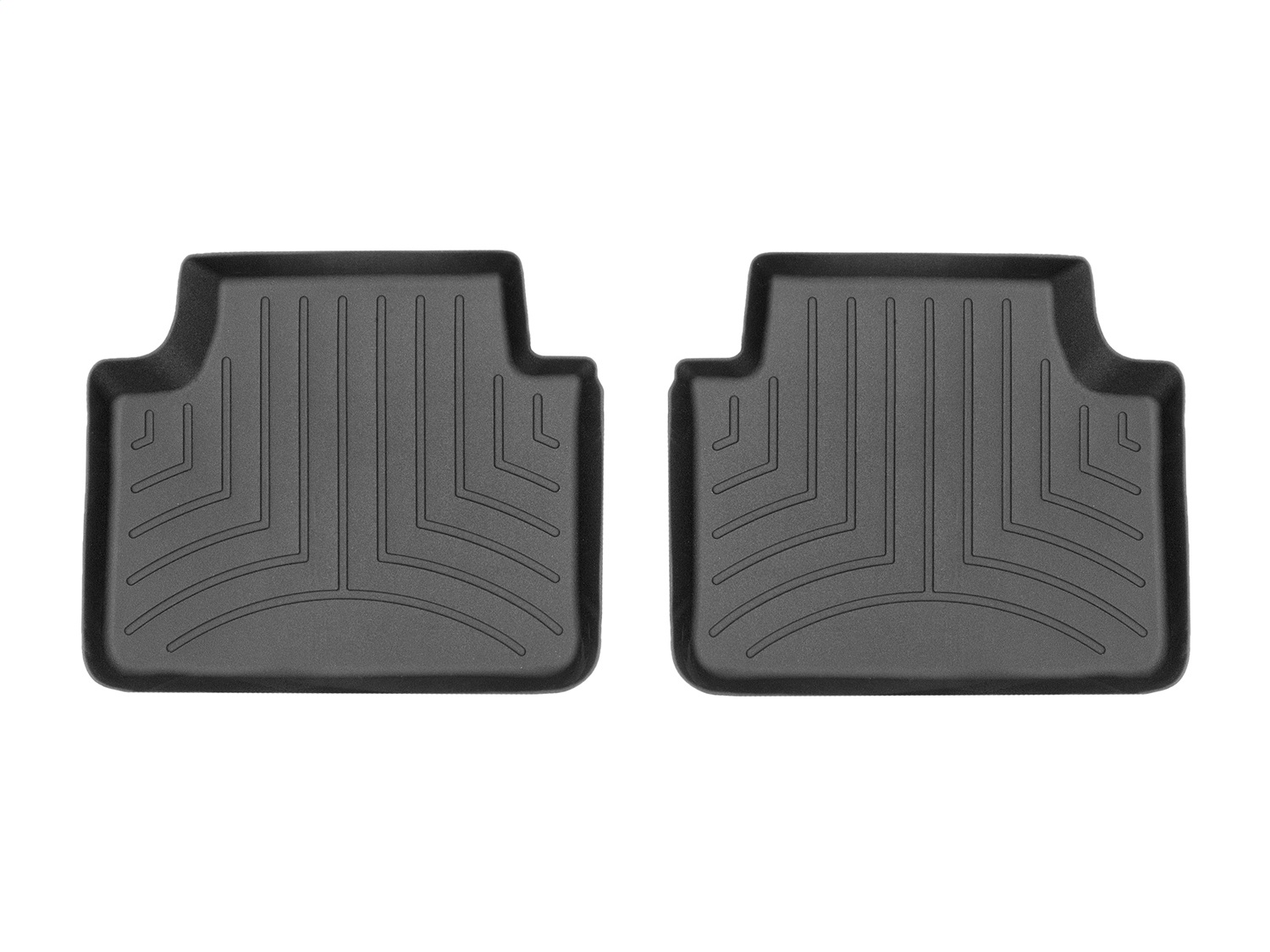 WeatherTech FloorLinerTM DigitalFit; Black; Rear 4410462 thumbnail 0