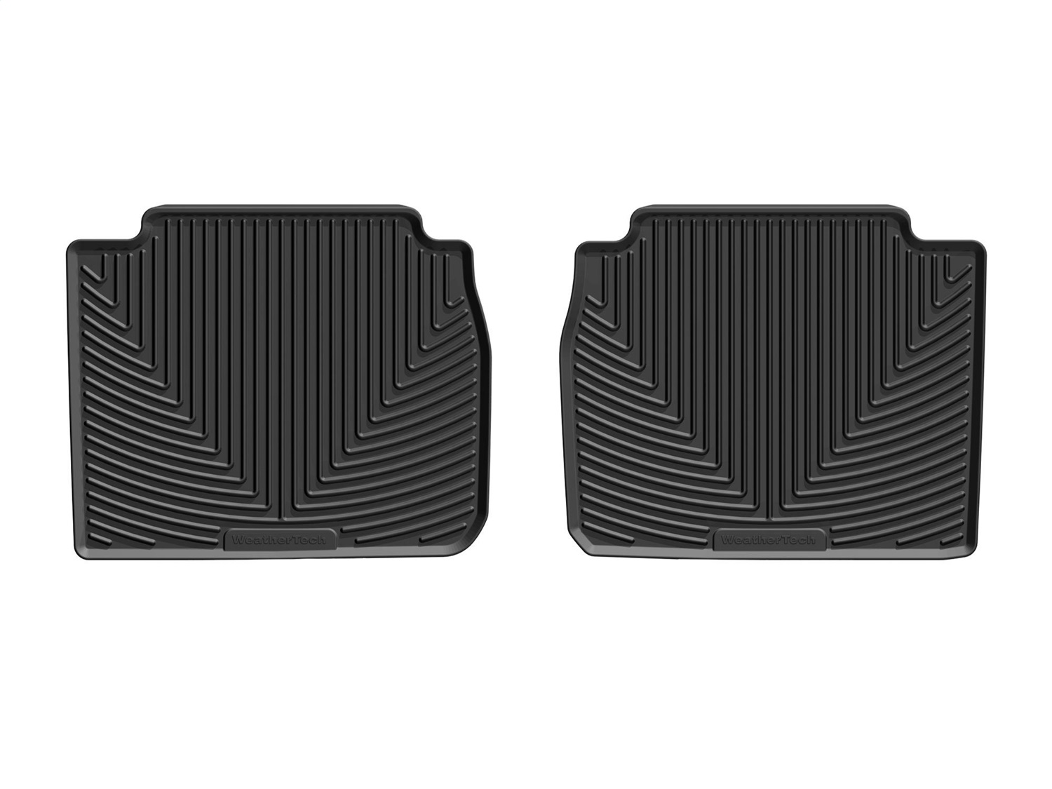 WeatherTech All Weather Floor Mats; Black; Rear W534 thumbnail 0