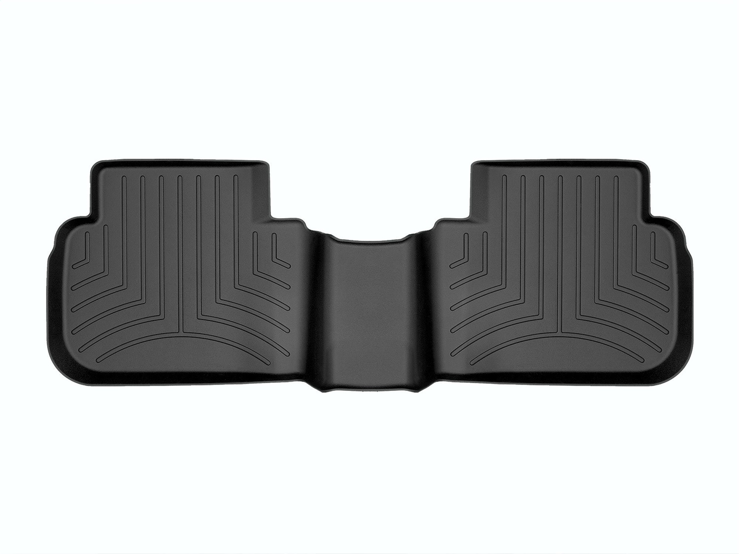 WeatherTech FloorLinerTM DigitalFit; Black; Rear 4416922 thumbnail 0