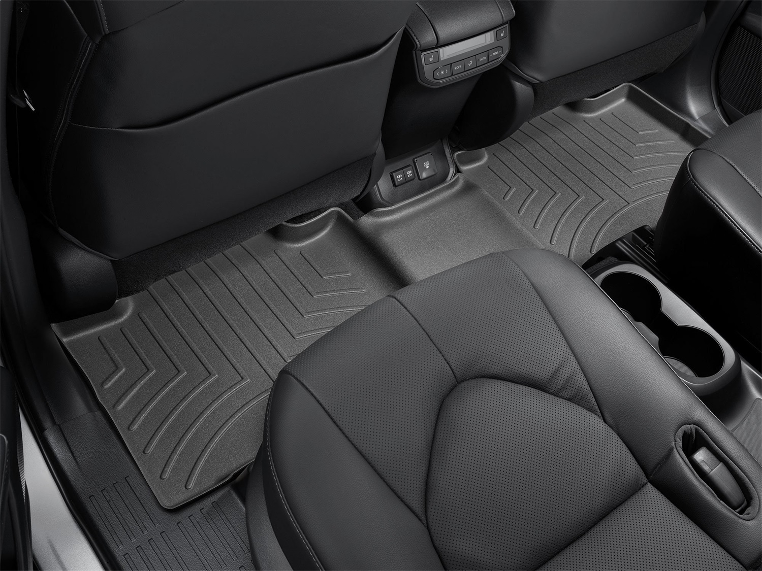 WeatherTech FloorLinerTM DigitalFit; Black; Rear 4416092 thumbnail 1