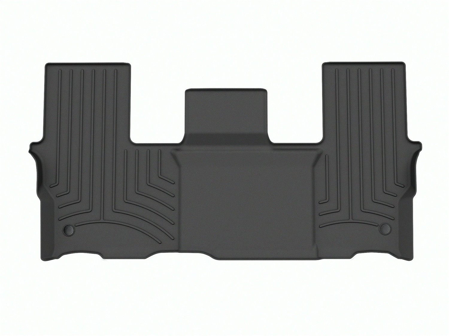 WeatherTech FloorLinerTM HP; Black; Third Row 4417046IM thumbnail 0