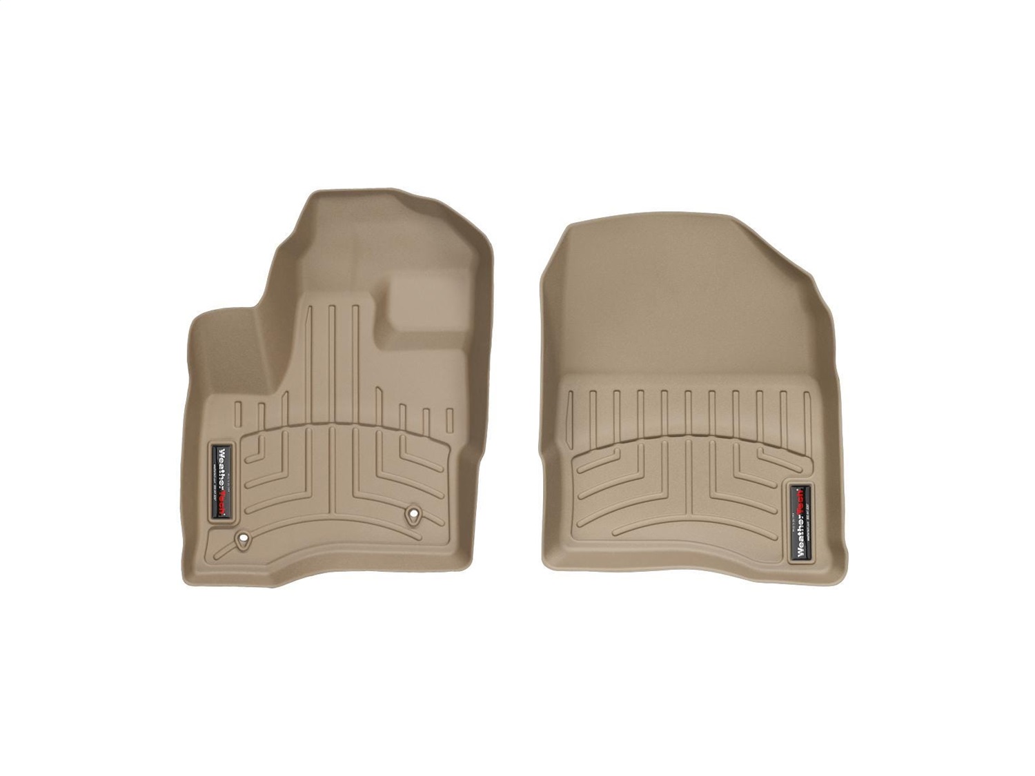 WeatherTech FloorLinerTM DigitalFit; Tan; Front 452701 thumbnail 1