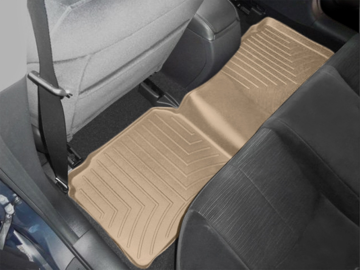 WeatherTech FloorLinerTM DigitalFit; Tan; Rear 452142 thumbnail 0