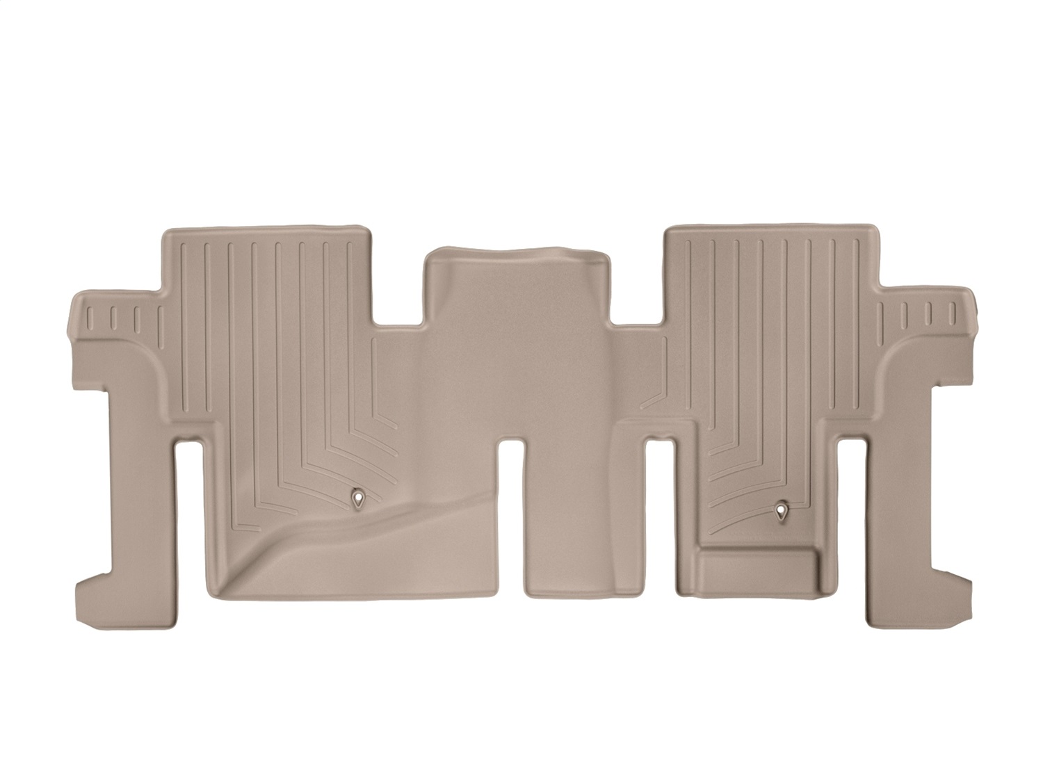WeatherTech FloorLinerTM DigitalFit; Tan; Rear 454452 thumbnail 0