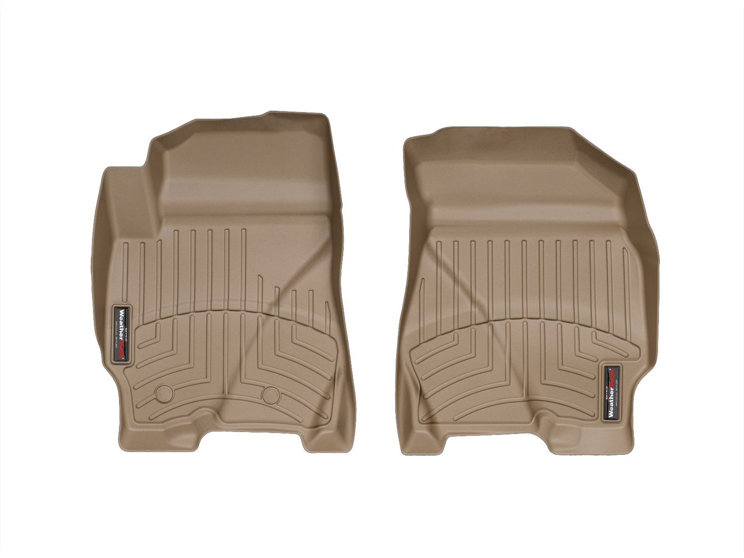 WeatherTech FloorLinerTM DigitalFit; Tan; Front 453541 thumbnail 0