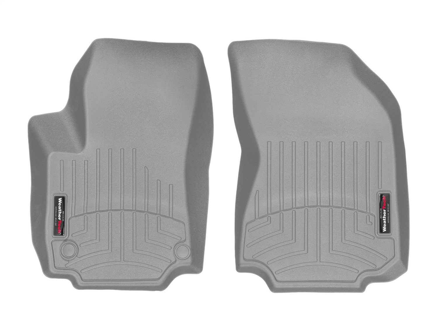 WeatherTech FloorLinerTM DigitalFit; Gray; Front 4612341 thumbnail 1