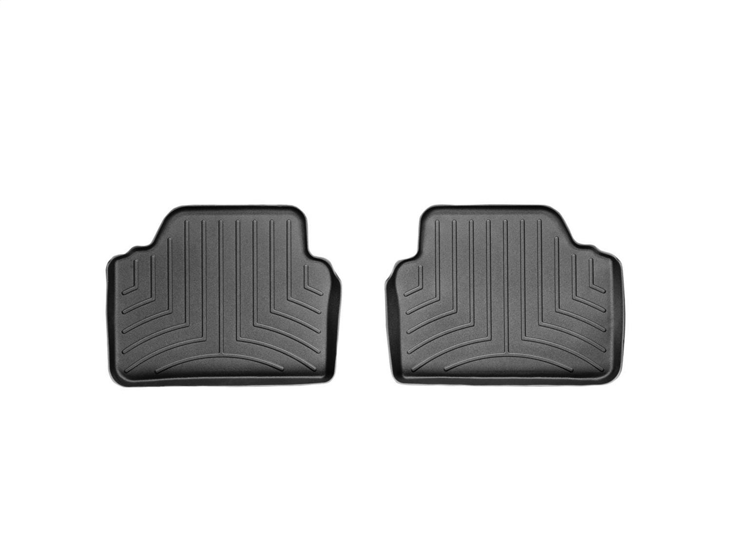 WeatherTech FloorLinerTM DigitalFit; Black; Rear 441462 thumbnail 1