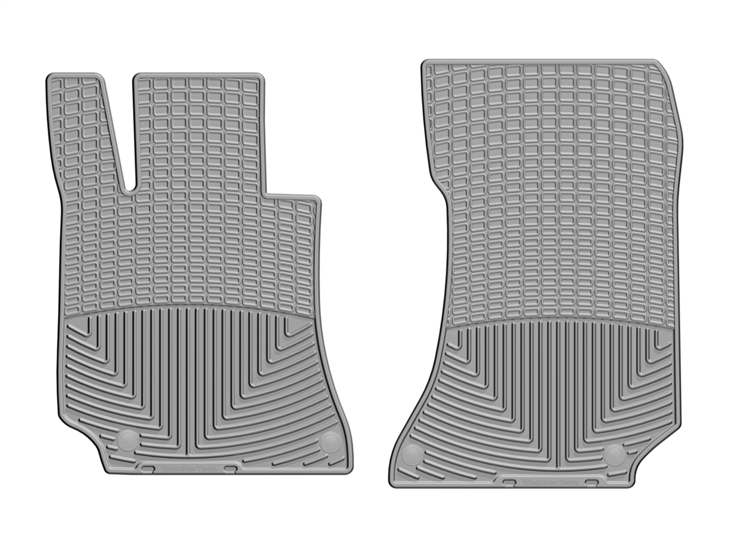 WeatherTech All Weather Floor Mats; Gray; Front W357GR thumbnail 0