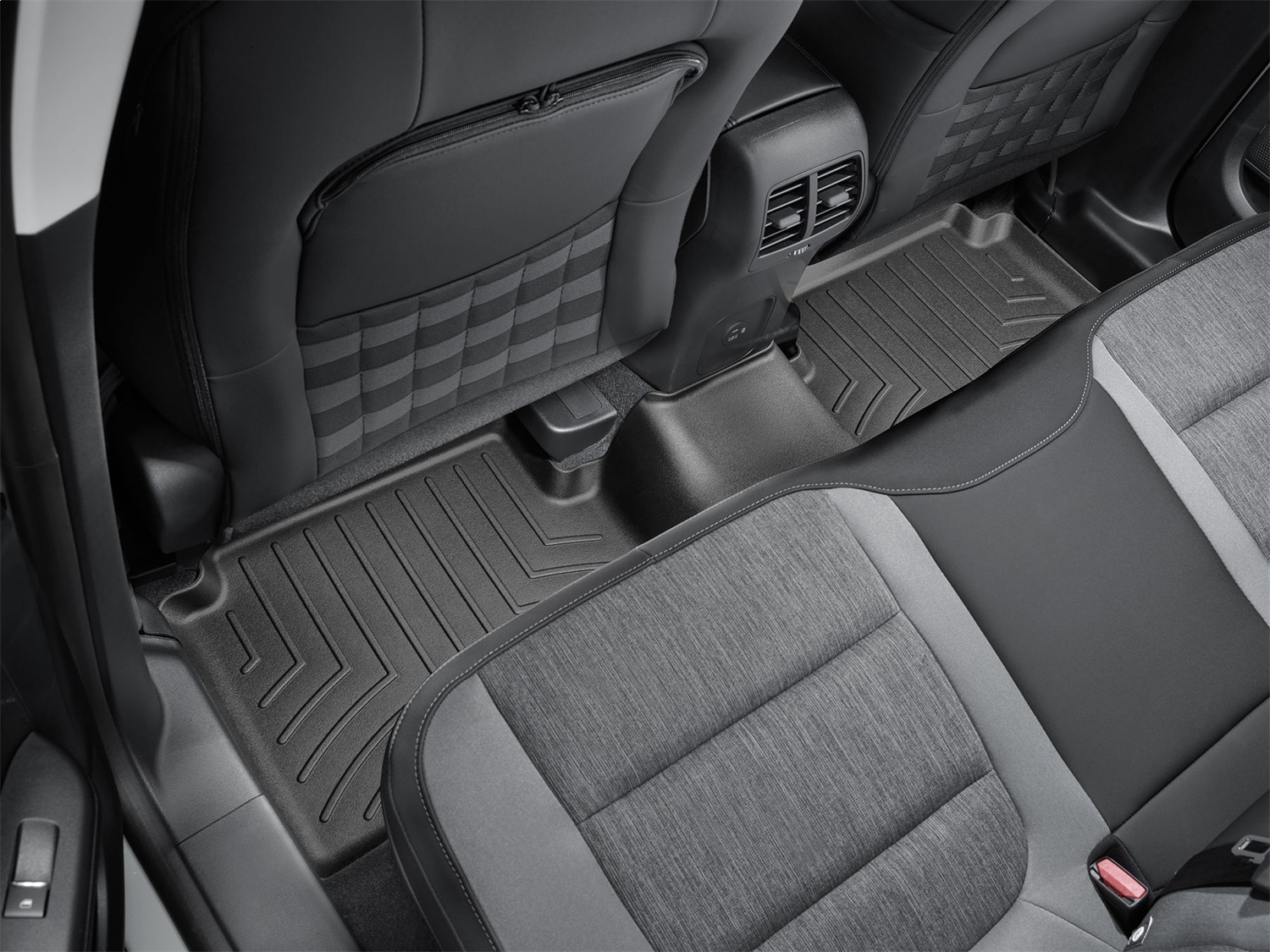 WeatherTech FloorLinerTM DigitalFit; Black; Rear 4416422 thumbnail 0