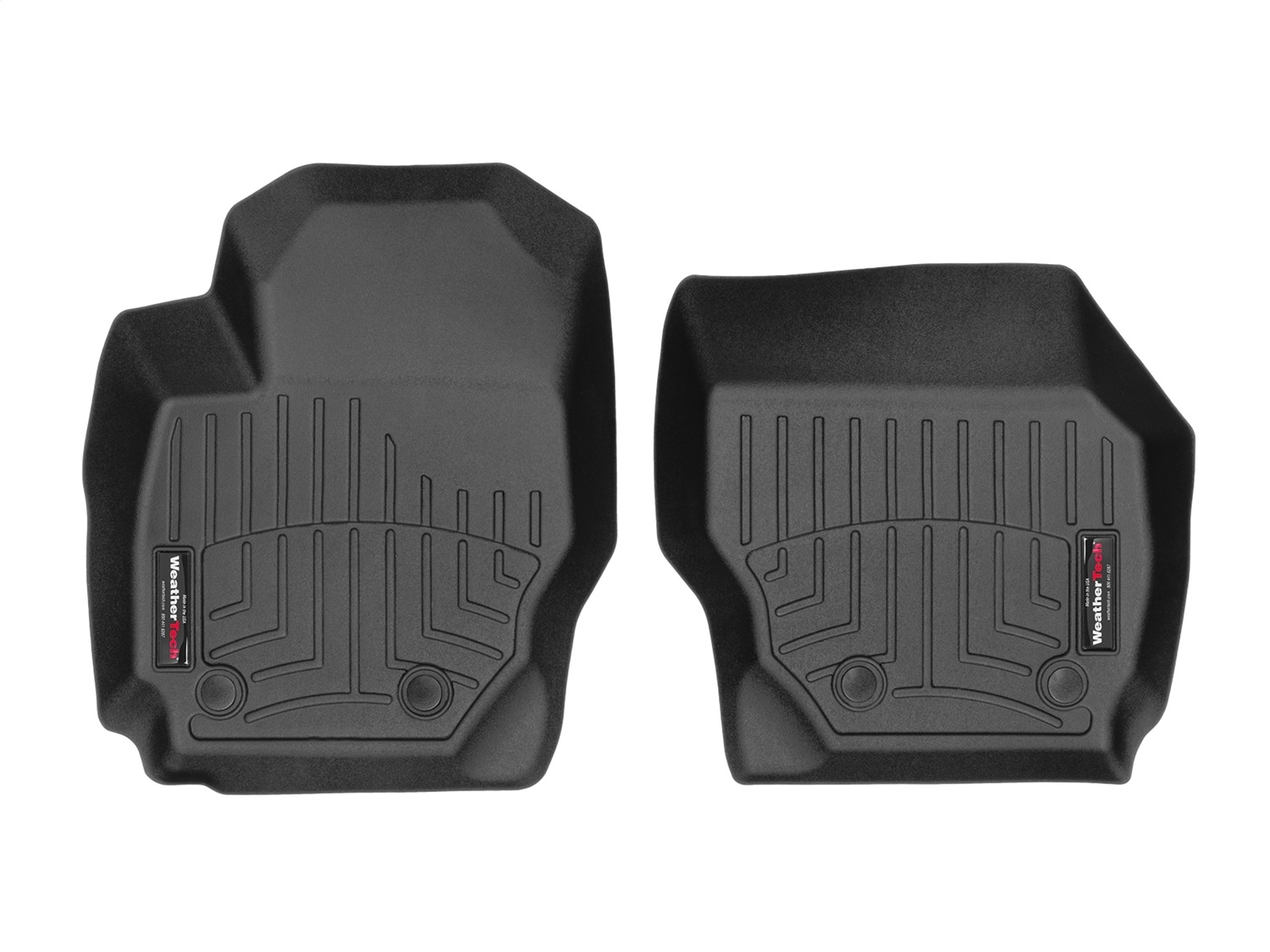 WeatherTech FloorLinerTM DigitalFit; Black; Front 442321 thumbnail 0