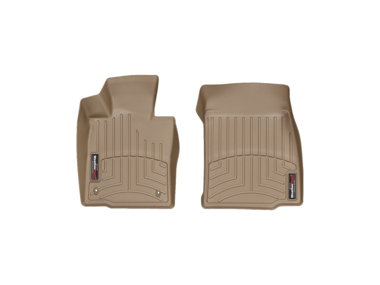 WeatherTech FloorLinerTM DigitalFit; Tan; Front 453551 thumbnail 0