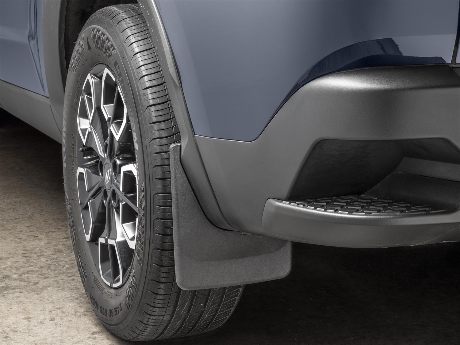 WeatherTech MudFlap No-Drill DigitalFit; Black 120149 thumbnail 1