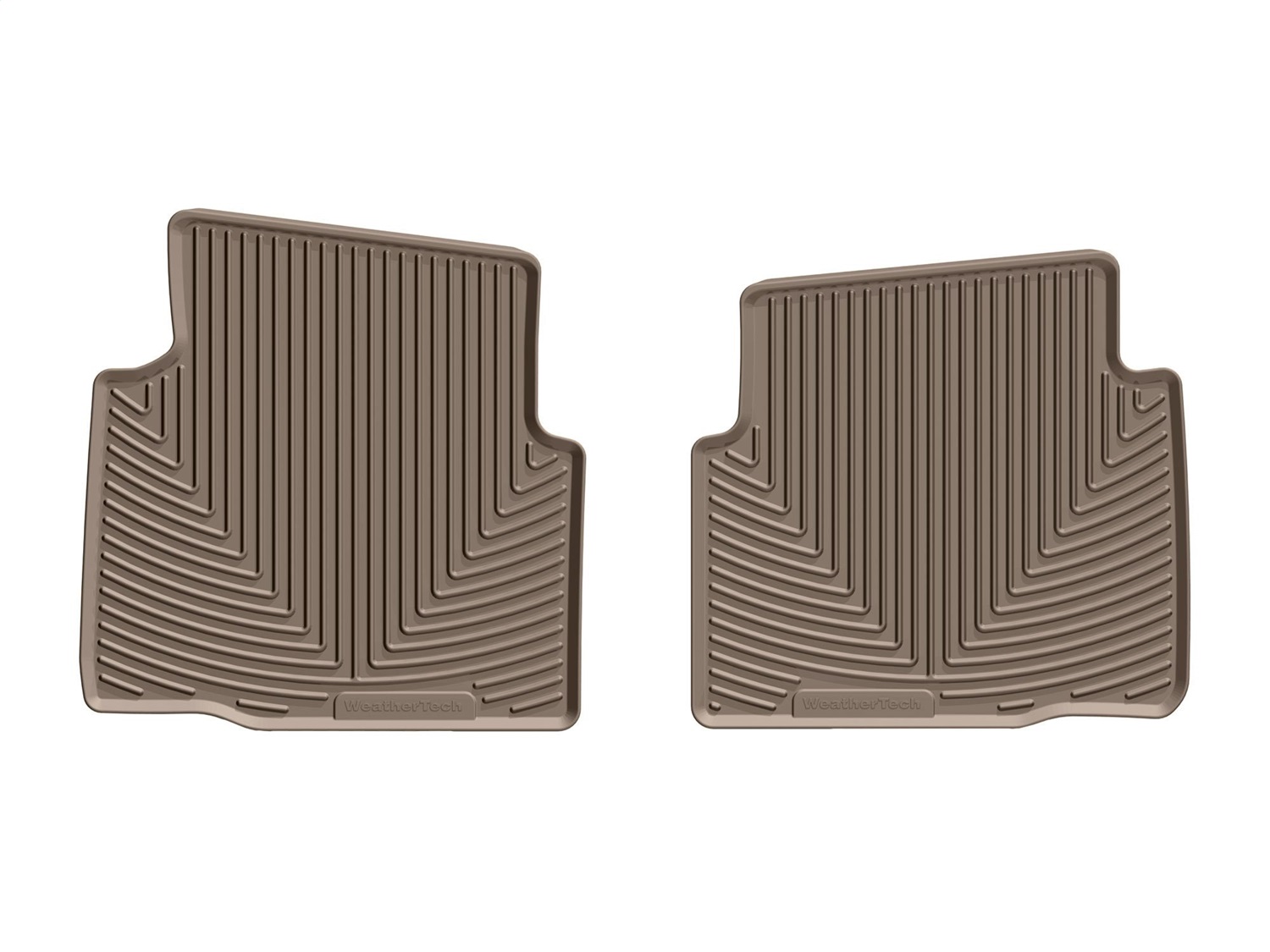 WeatherTech All Weather Floor Mats; Tan; Rear W532TN thumbnail 1