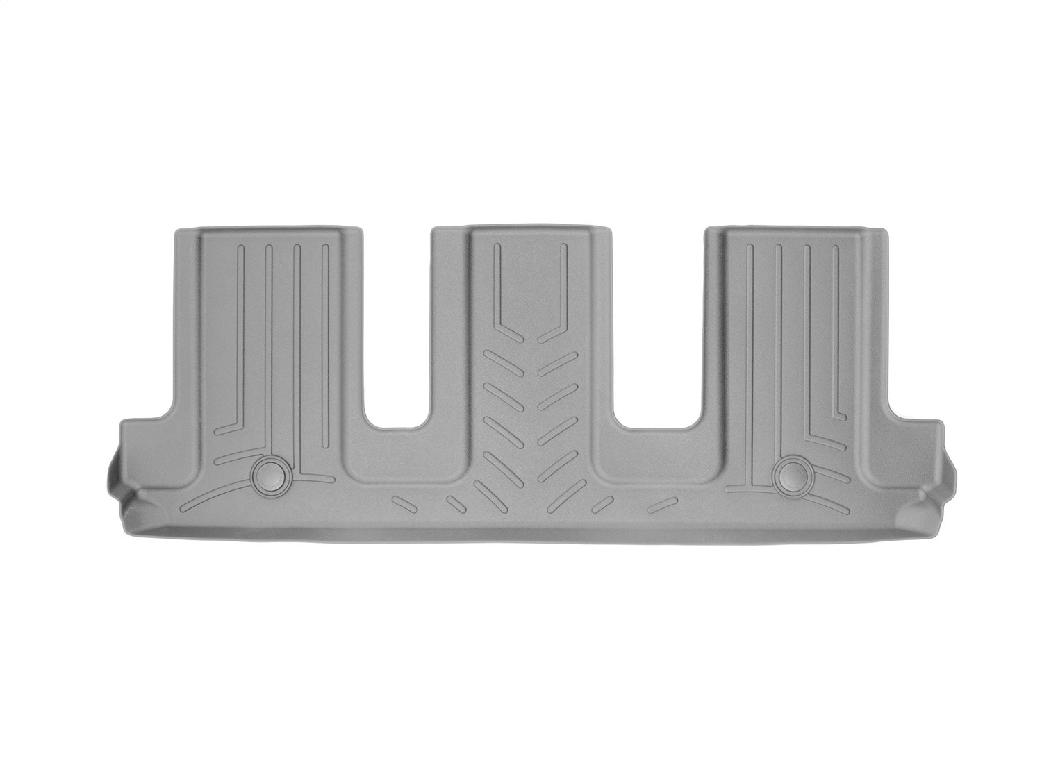 WeatherTech FloorLinerTM DigitalFit; Gray; Rear 468863 thumbnail 0