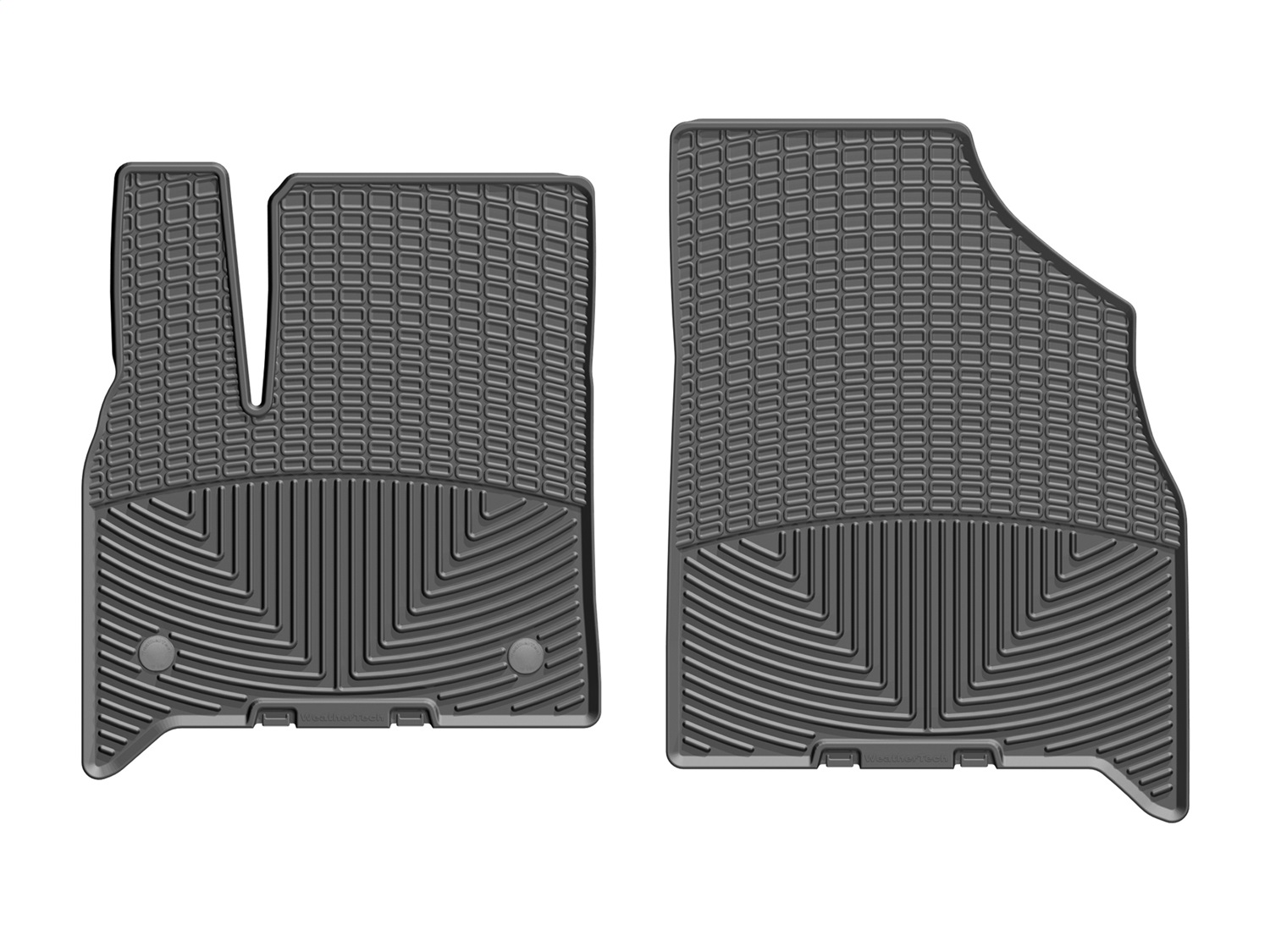 WeatherTech All Weather Floor Mats; Black; Front W469 thumbnail 0