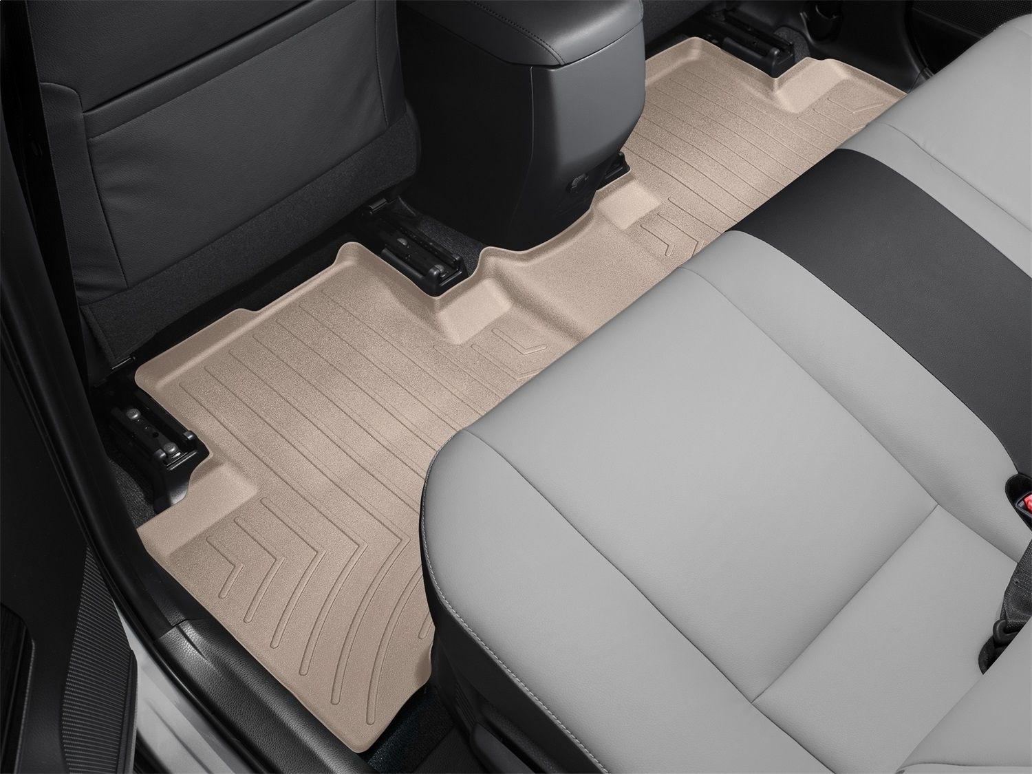WeatherTech FloorLinerTM DigitalFit; Tan; Rear 455103 thumbnail 1