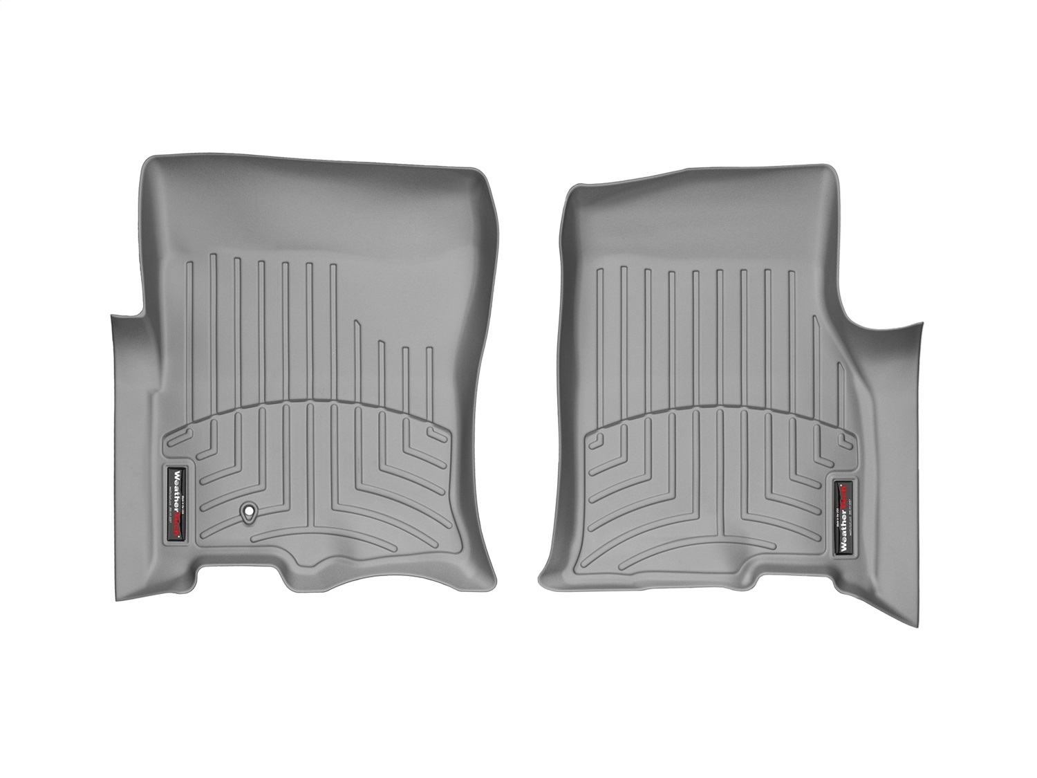 WeatherTech FloorLinerTM DigitalFit; Gray; Front 461071 thumbnail 1
