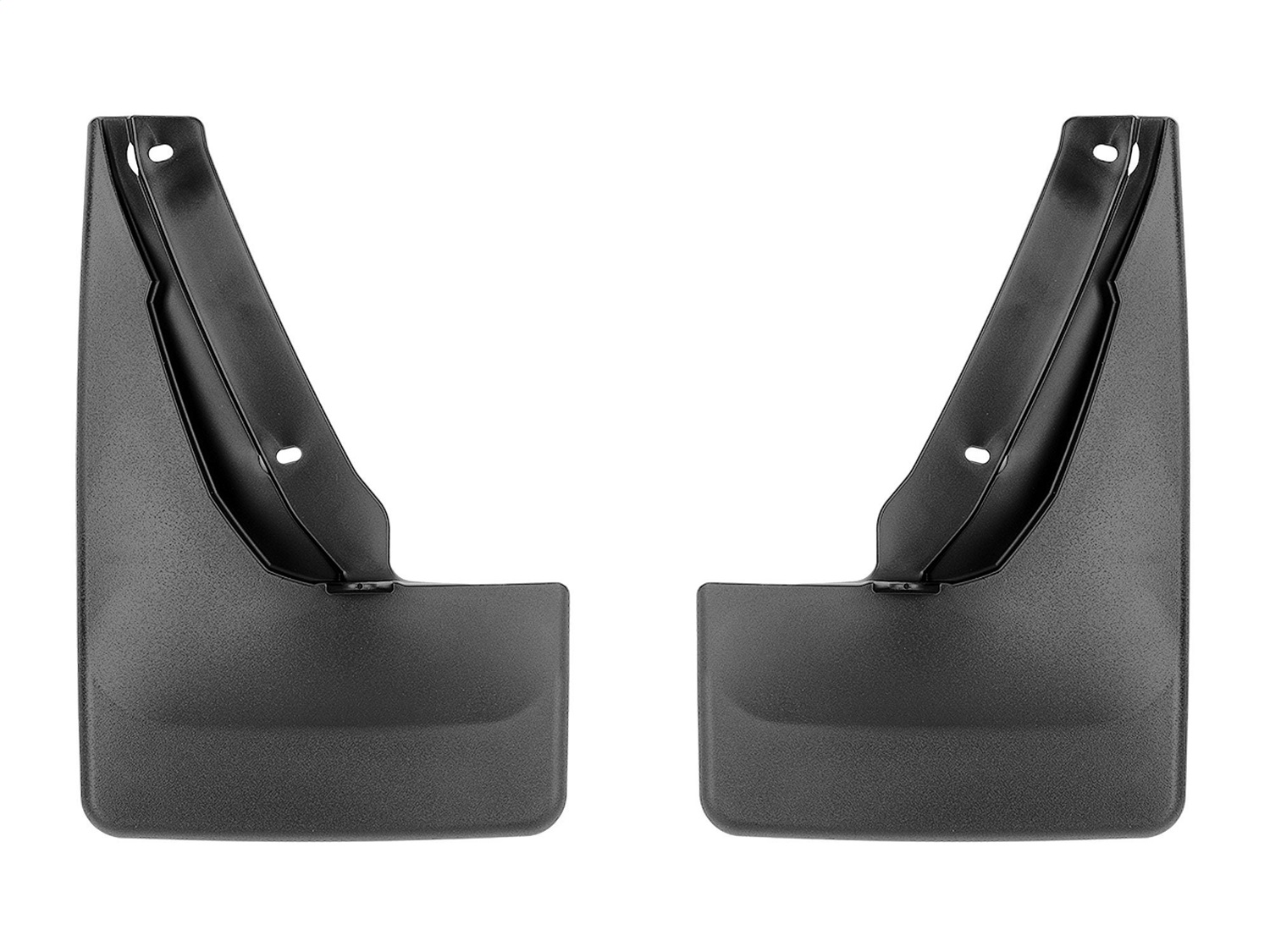 WeatherTech MudFlap No-Drill DigitalFit; Black 120159 thumbnail 0