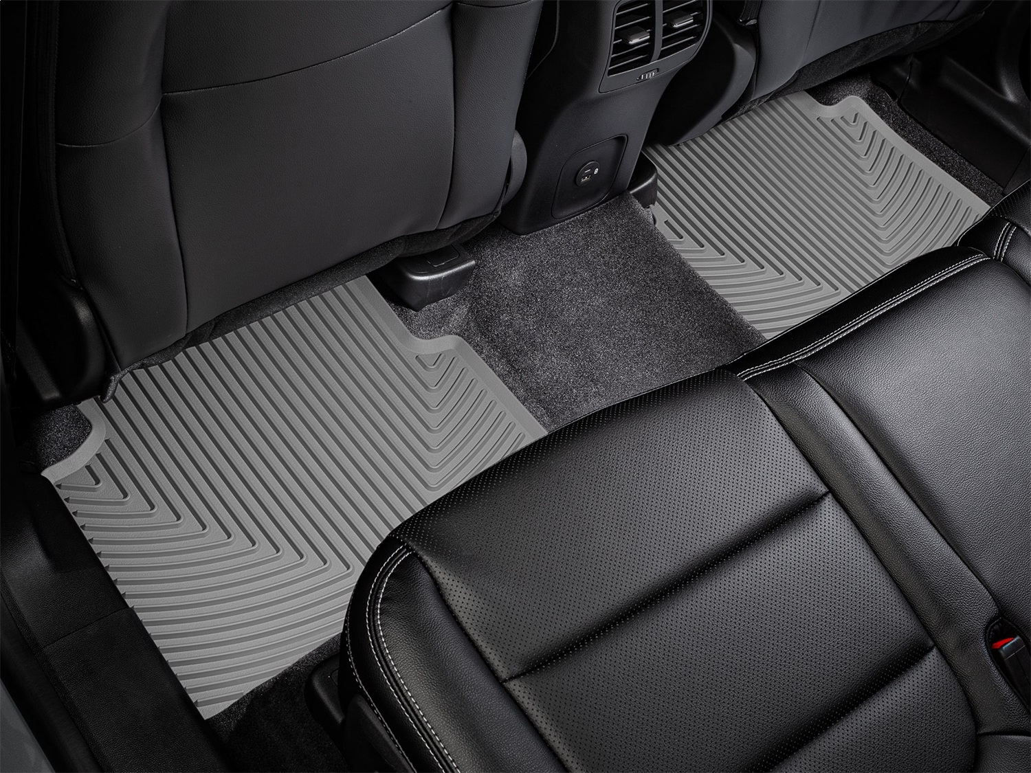WeatherTech All Weather Floor Mats; Gray; Rear W532GR thumbnail 0