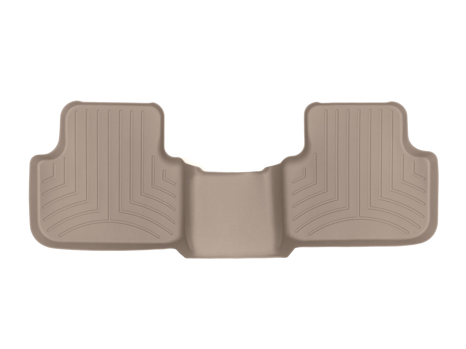 WeatherTech FloorLinerTM DigitalFit; Tan; Rear 458875 thumbnail 0
