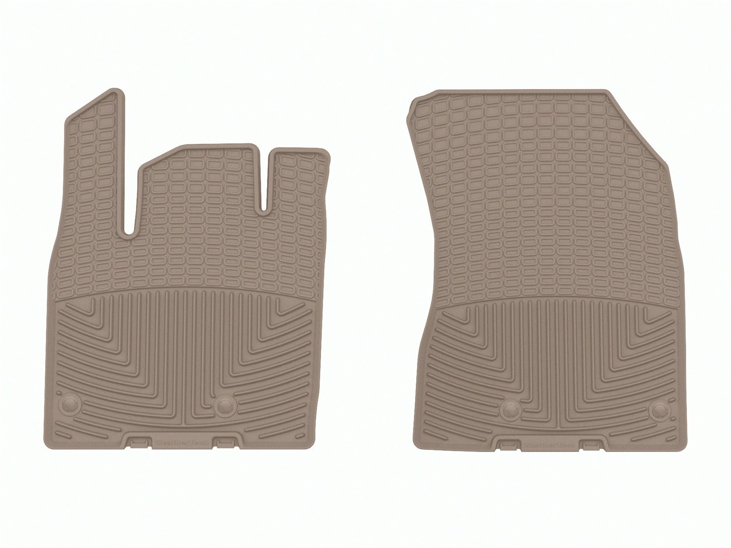 WeatherTech All Weather Floor Mats; Tan; Front W634TN thumbnail 0