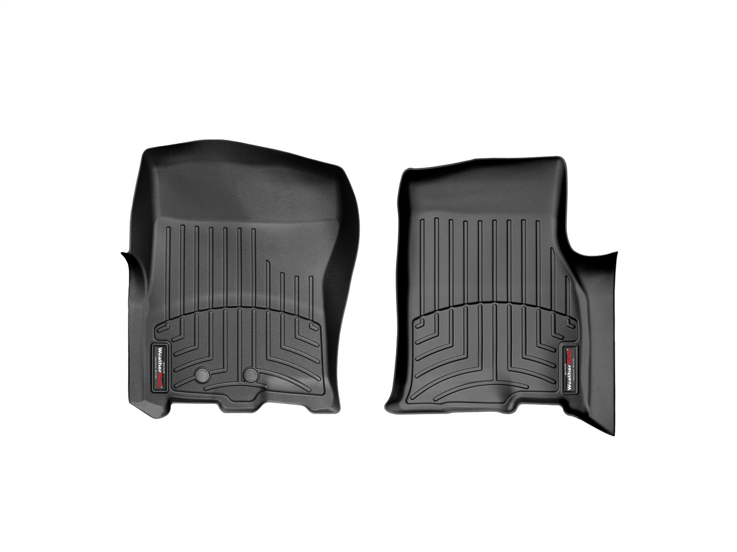 WeatherTech FloorLinerTM DigitalFit; Black; Front 443531 thumbnail 0