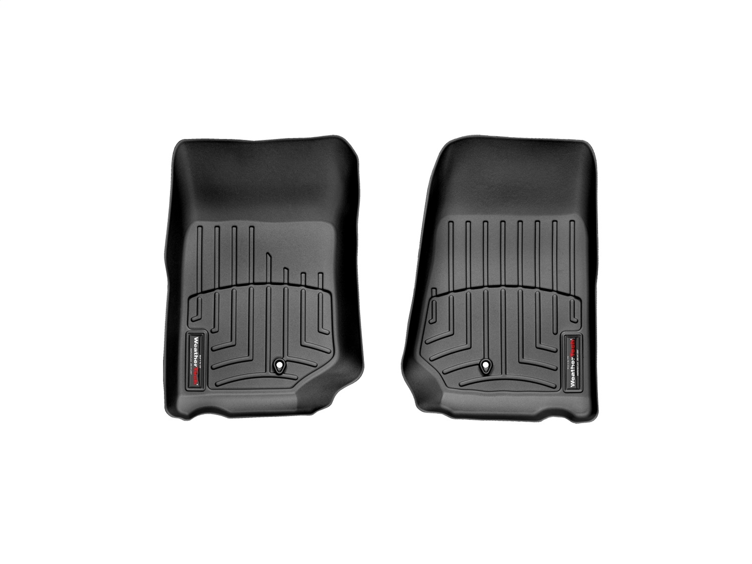 WeatherTech FloorLinerTM DigitalFit; Black; Front 441051 thumbnail 0